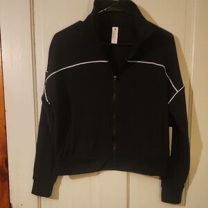 Yogalicious Dark Bomber Jacket with Light Highlights